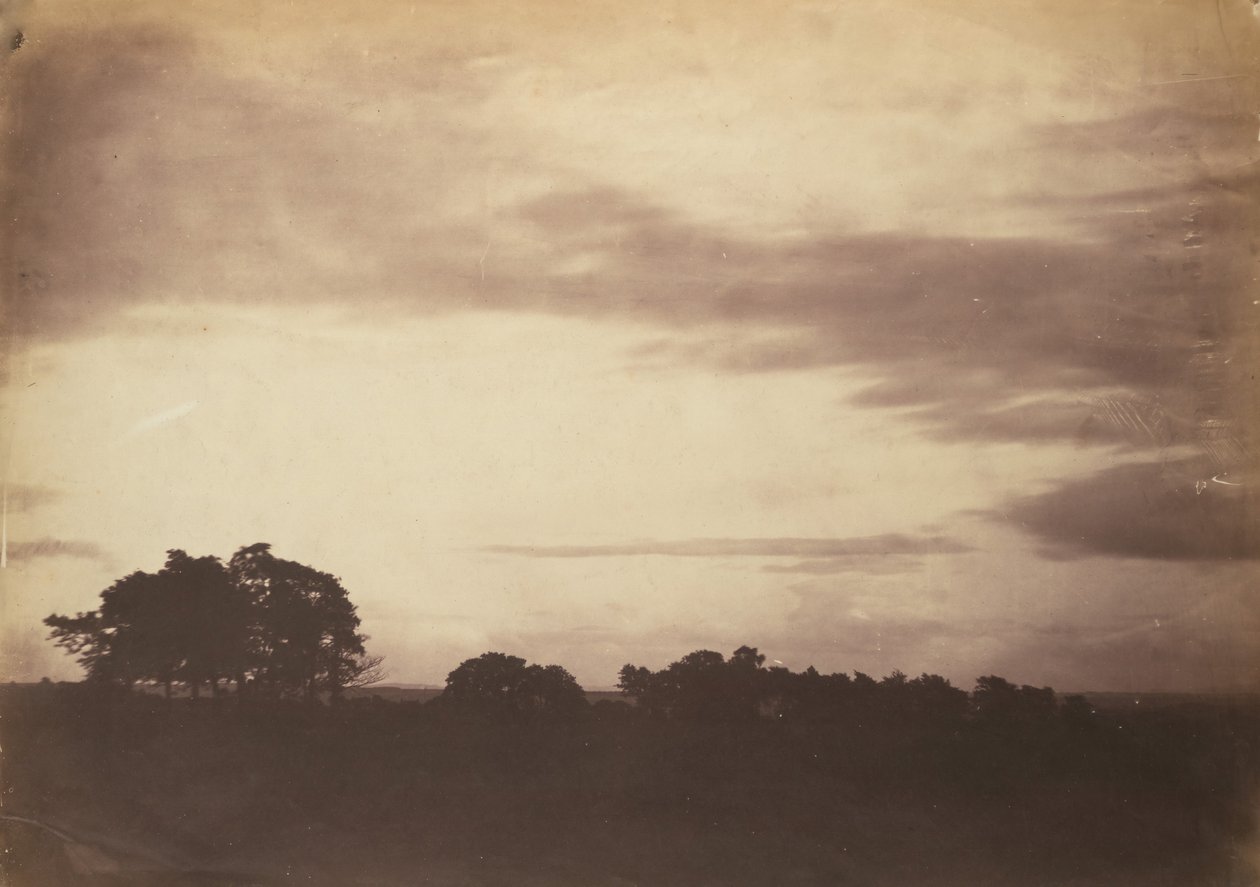 Landskab med skyer, sandsynligvis 1856. af Roger Fenton