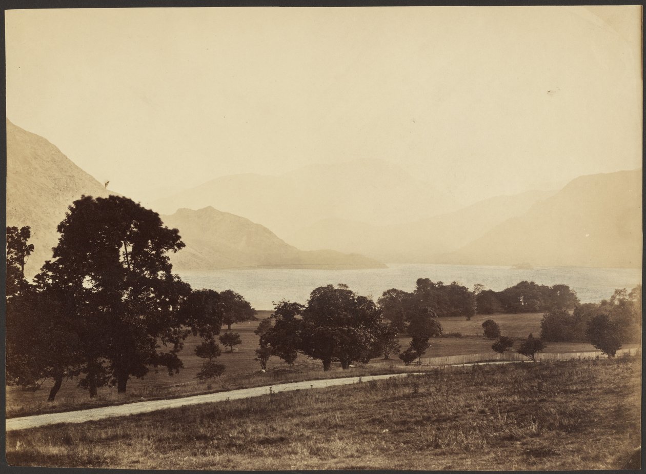[Landskab med sø] af Roger Fenton