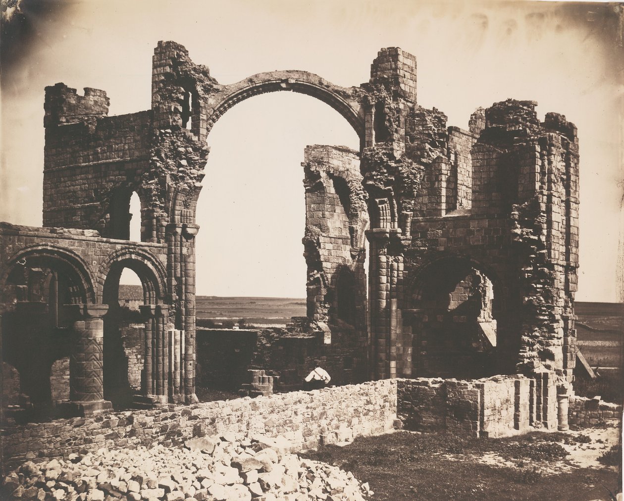 Lindisfarne-prioratet, Den Hellige Ø af Roger Fenton
