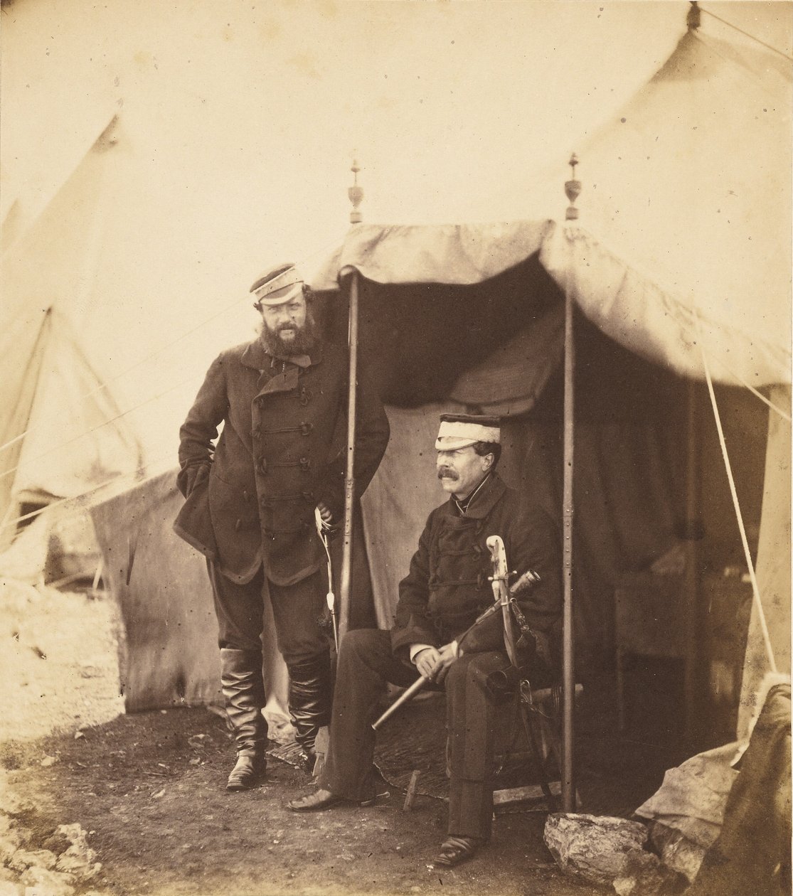Generalløjtnant Sir John Campbell af Roger Fenton