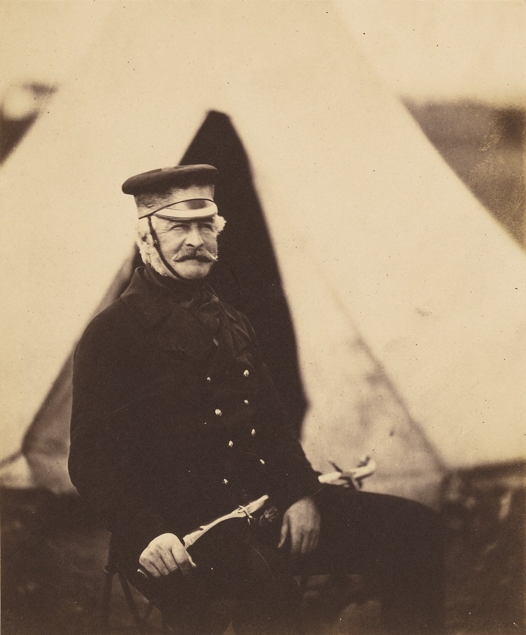 Generalløjtnant Sir Richard England, K.C.B. af Roger Fenton