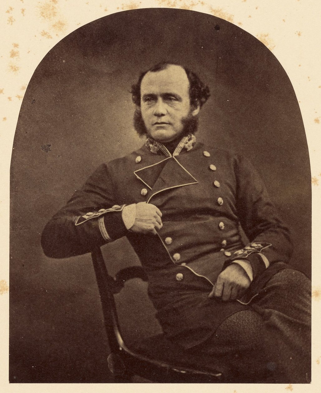Generalmajor Charles Ashe Windham af Roger Fenton