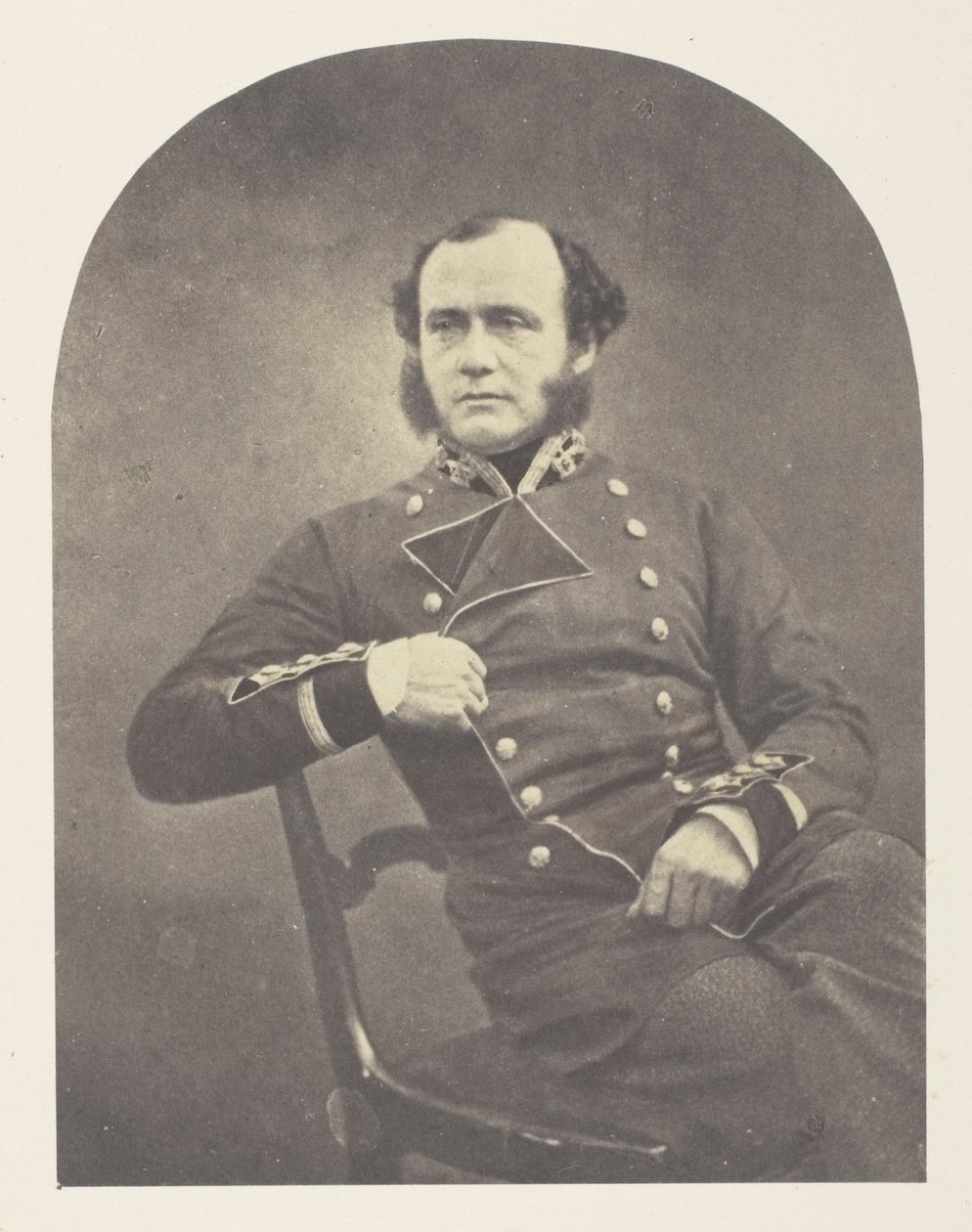 Generalmajor Charles Ashe Windham af Roger Fenton
