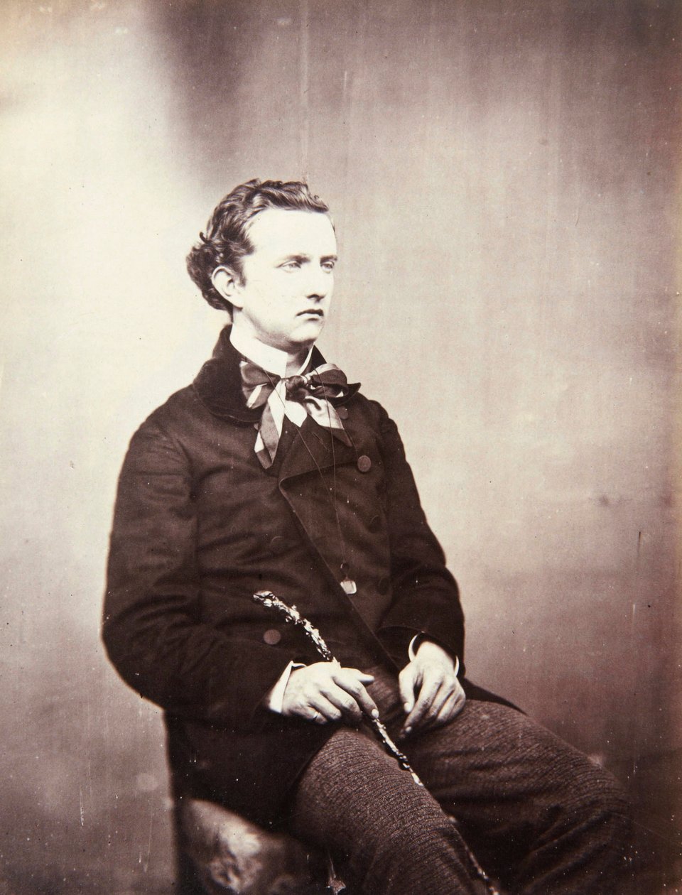 Nicolas Guillaume de Nassau, prins de Nassau - Prins Nicholas Wilhelm af Nassau (1832-1905) af Fenton, Roger (1819-1869) af Roger Fenton
