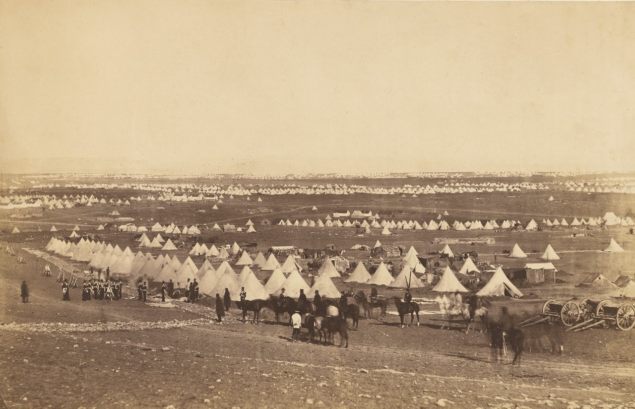 Plateauet ved Sebastopol II af Roger Fenton
