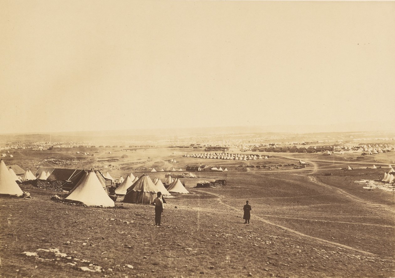 Plateauet ved Sebastopol I. af Roger Fenton