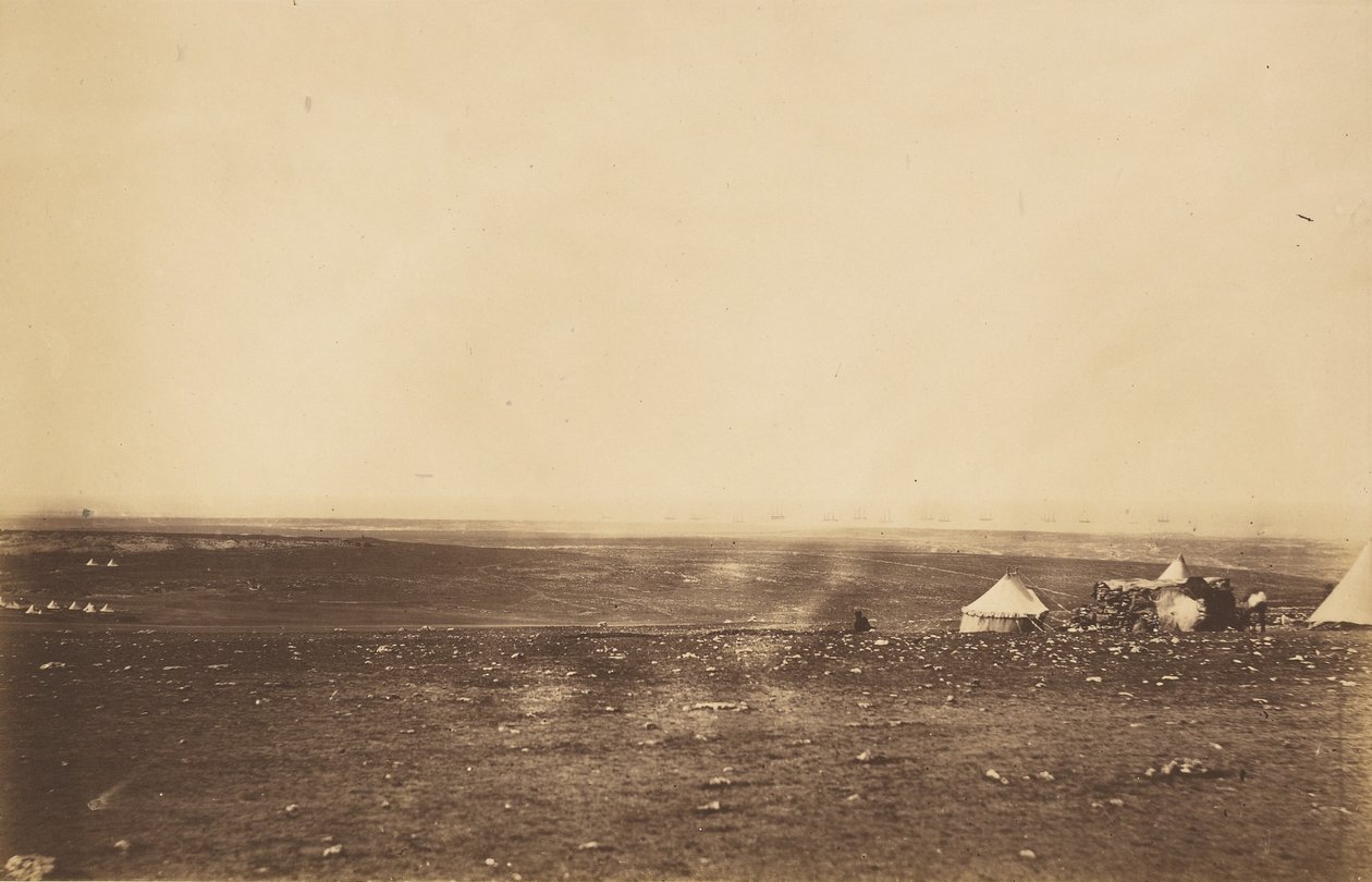 Plateauet ved Sebastopol VIII. af Roger Fenton