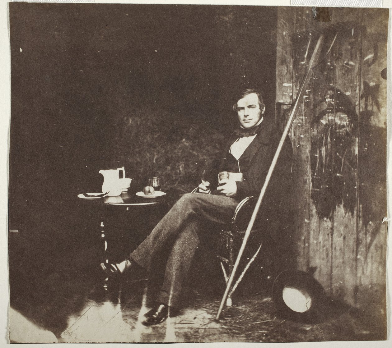 Portræt af en herre af Roger Fenton
