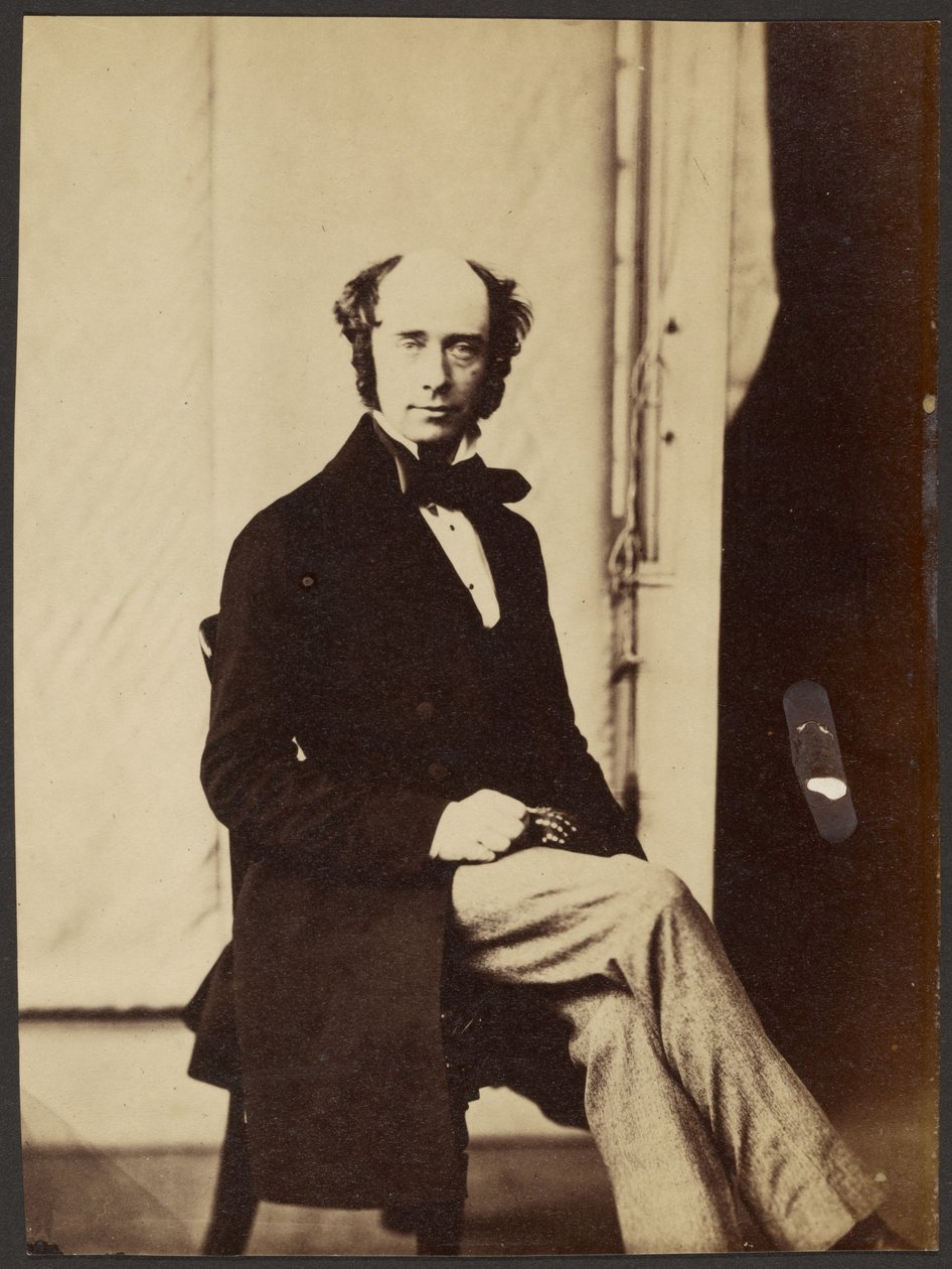 [Portræt af en mand] af Roger Fenton
