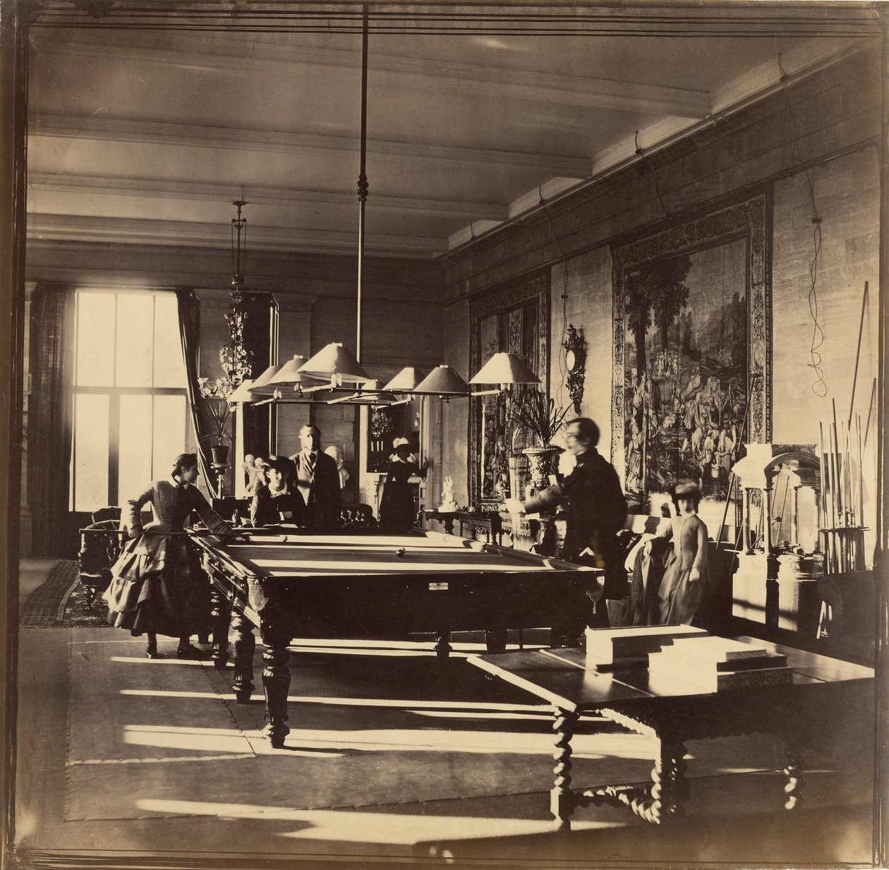 [Billardstuen, Mentmore House] af Roger Fenton