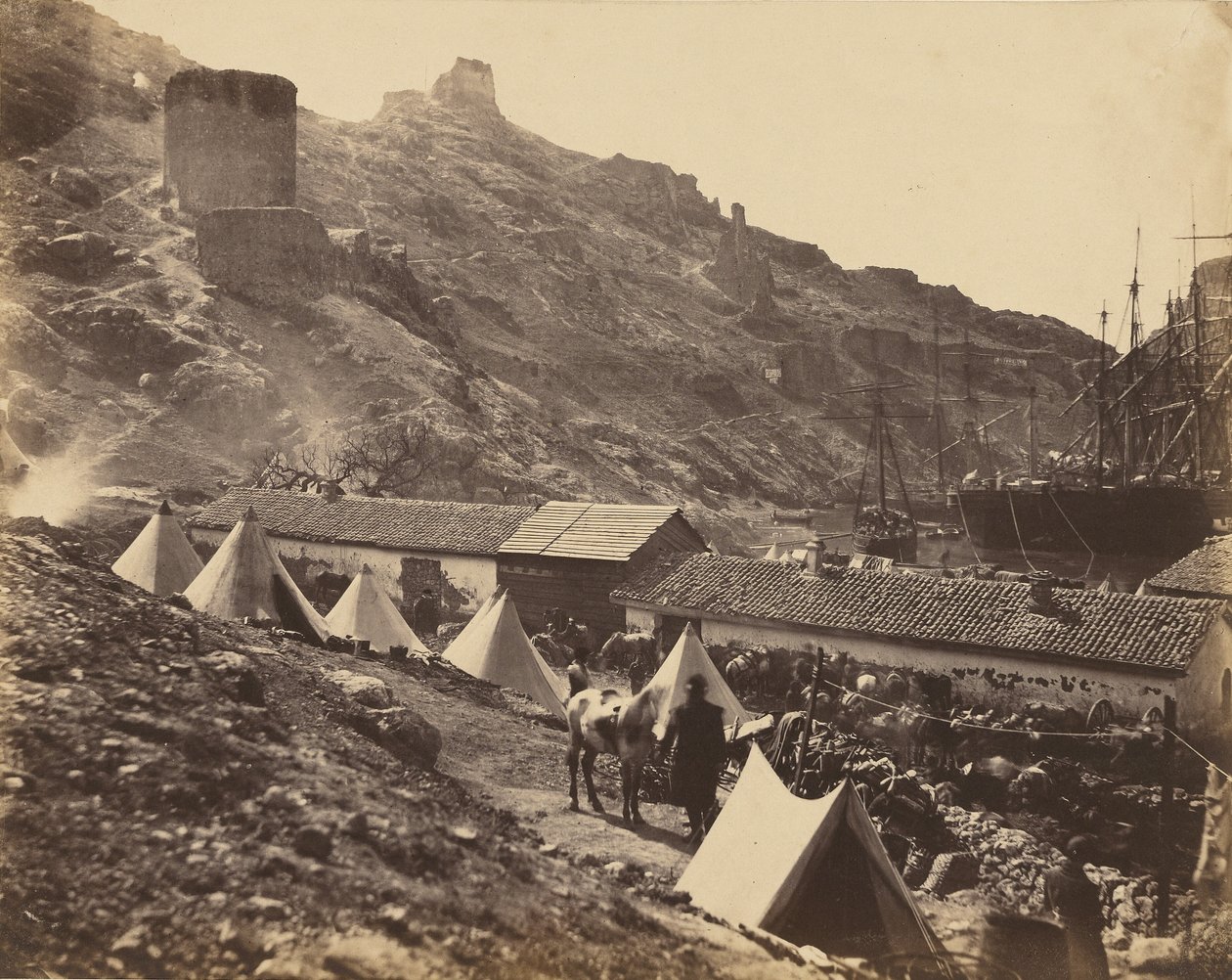 Det genuesiske slot, Balaklava af Roger Fenton