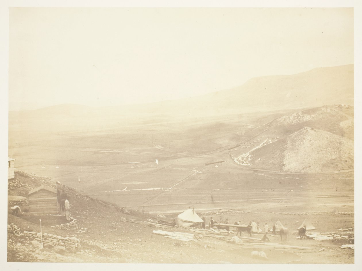 Balaklavas linjer af Roger Fenton