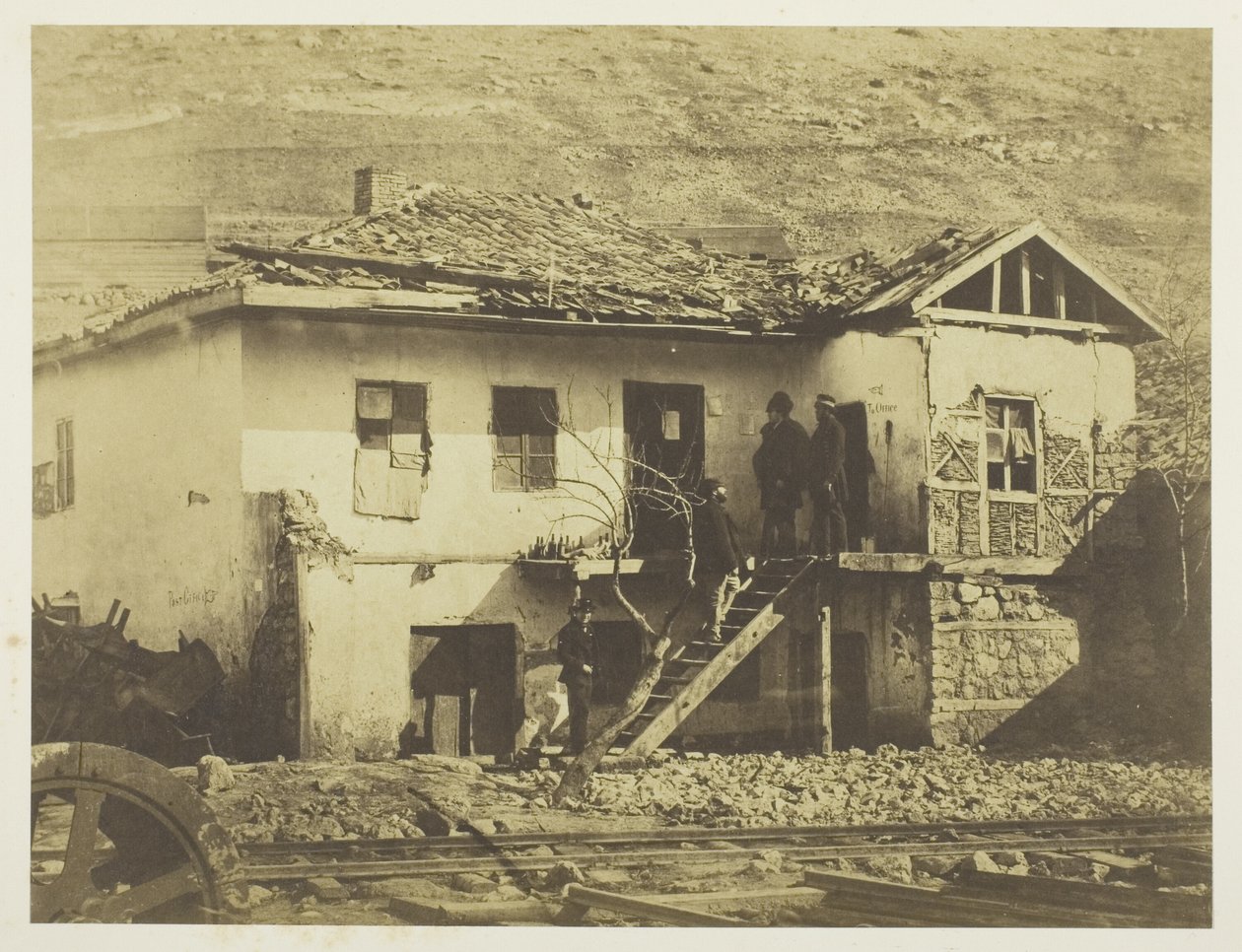 Det gamle posthus, Balaklava af Roger Fenton