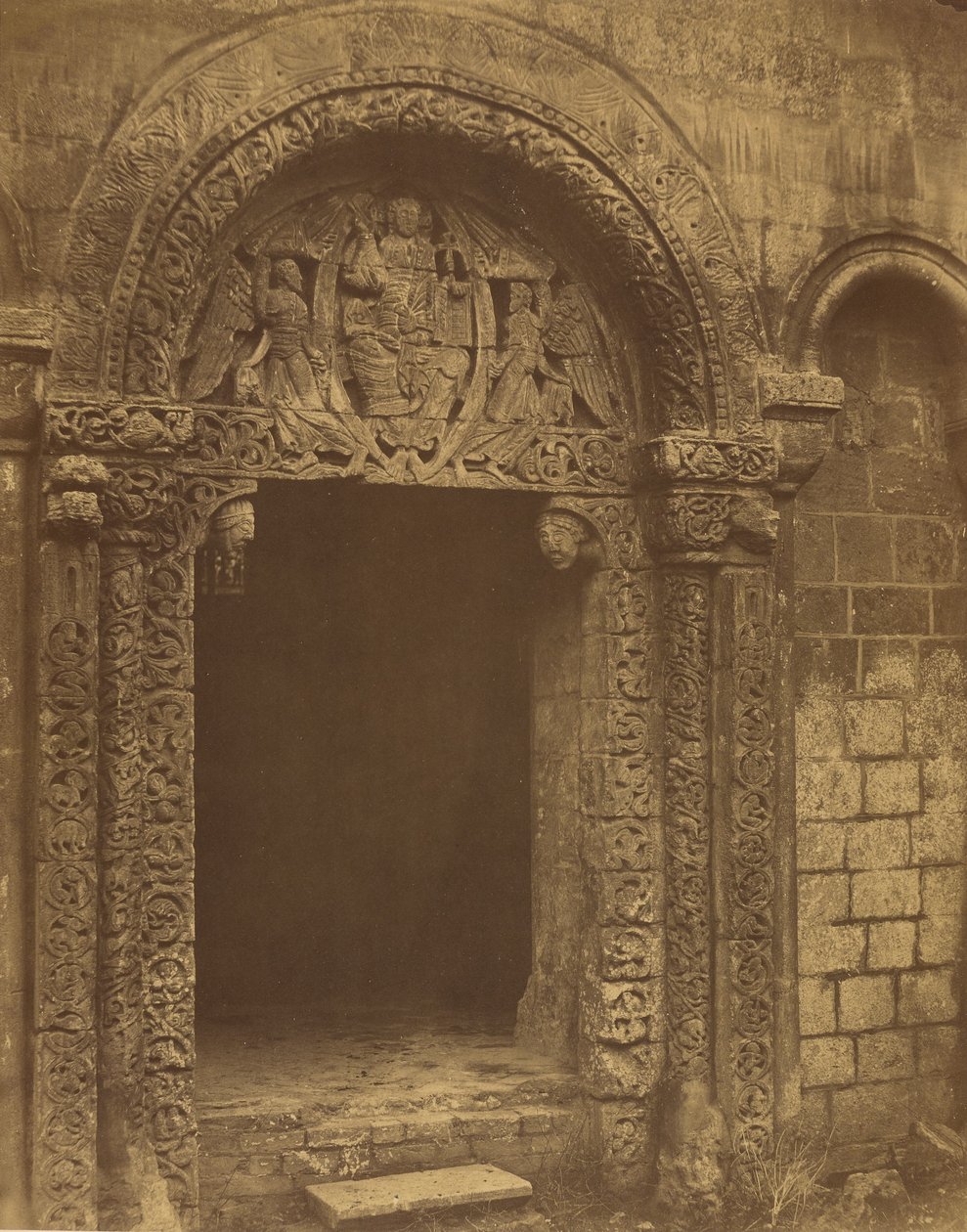 Priorens forhal, Ely-katedralen af Roger Fenton