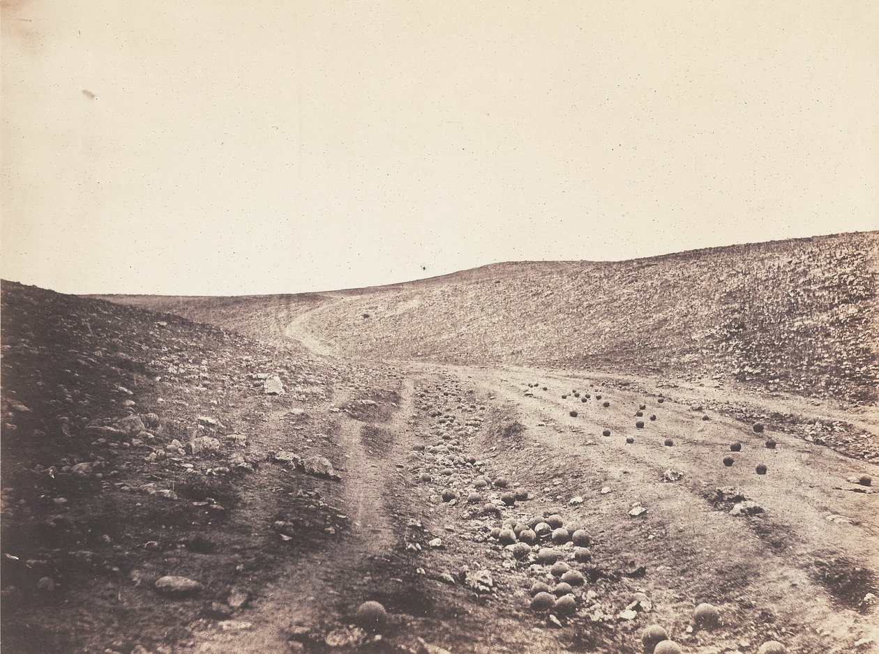 Dødsskyggens dal af Roger Fenton