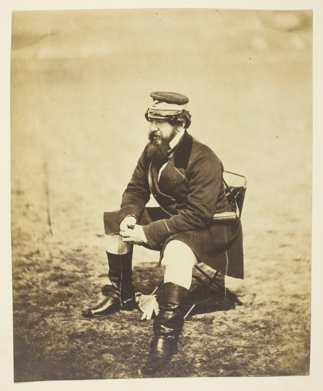 Thomas Graham Russell (1748–1843), general, taget til fange på Krim af Roger Fenton