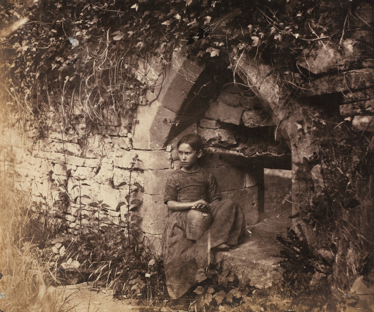 Tintern Abbey af Roger Fenton