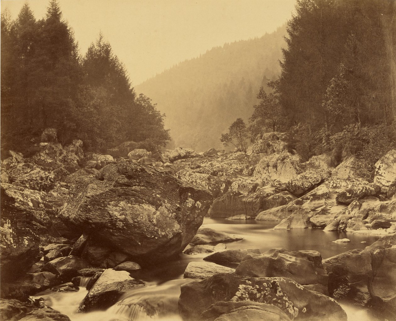 Ørreddam ved Llugury af Roger Fenton