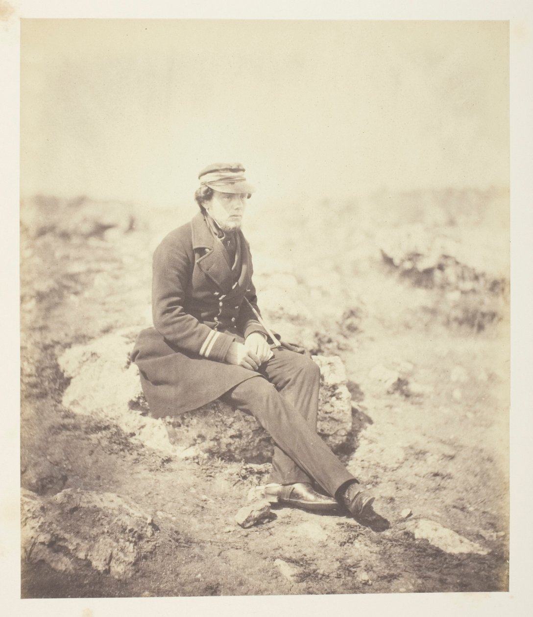 Uden titel (admiral Frederick Augustus Maxse) af Roger Fenton