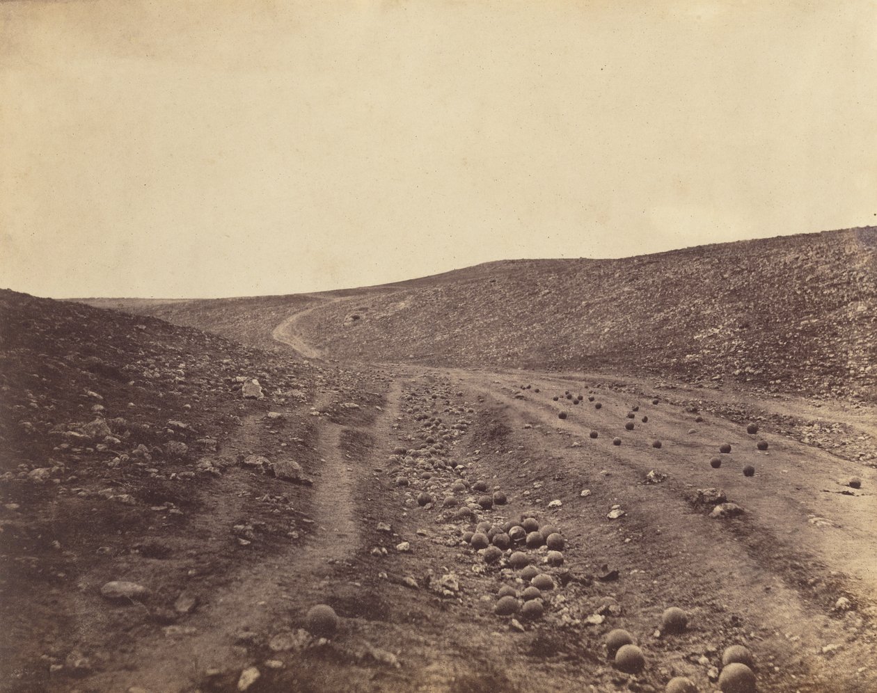 Dødsskyggens dal af Roger Fenton