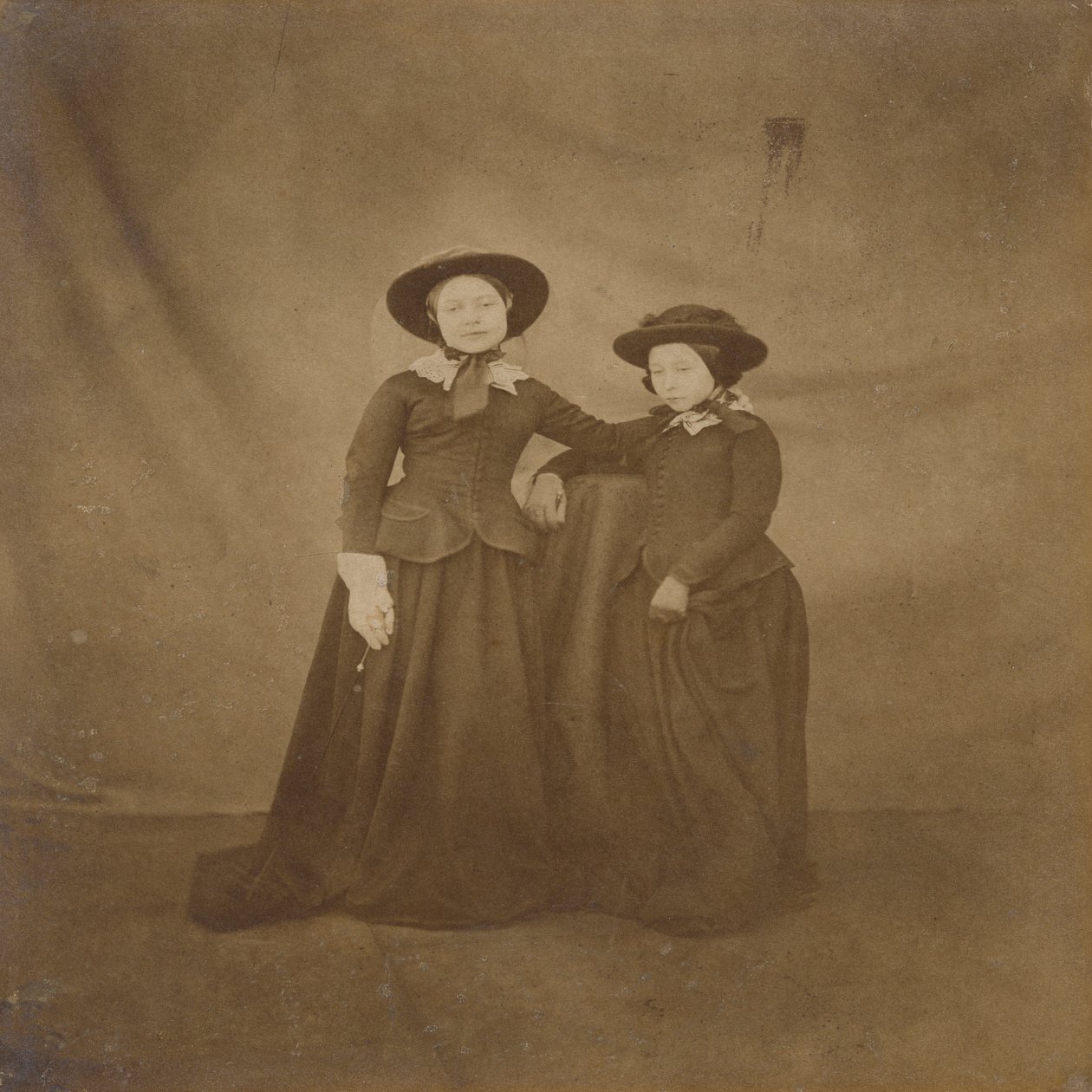 Victoria, kongelig prinsesse, og prinsesse Alice af Roger Fenton