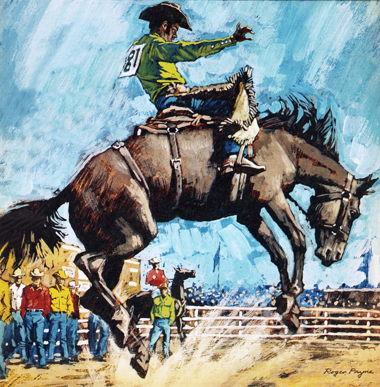 Larry Mahan, rodeoens superstjerne af Roger Payne