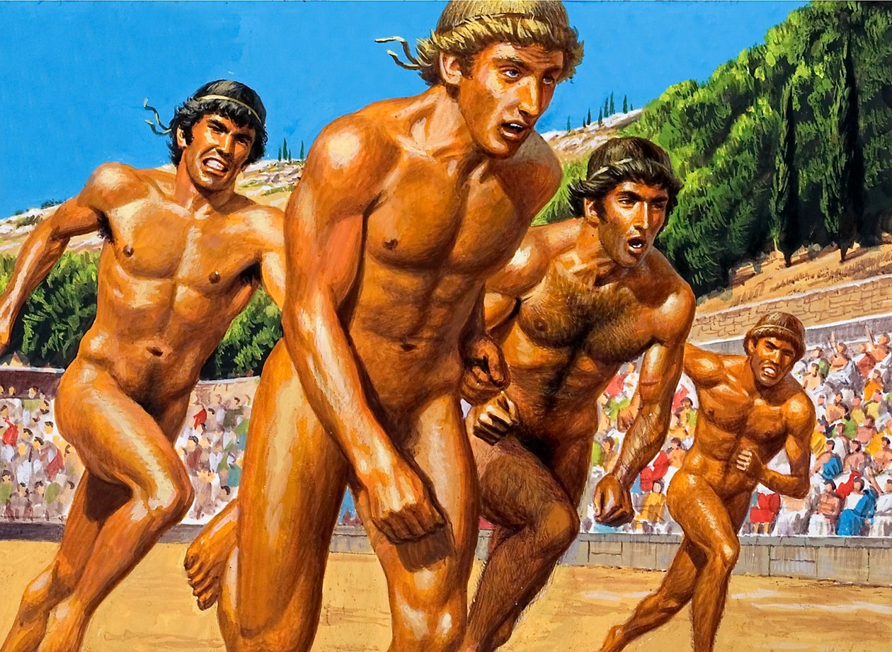 Olympiske løbere af Roger Payne