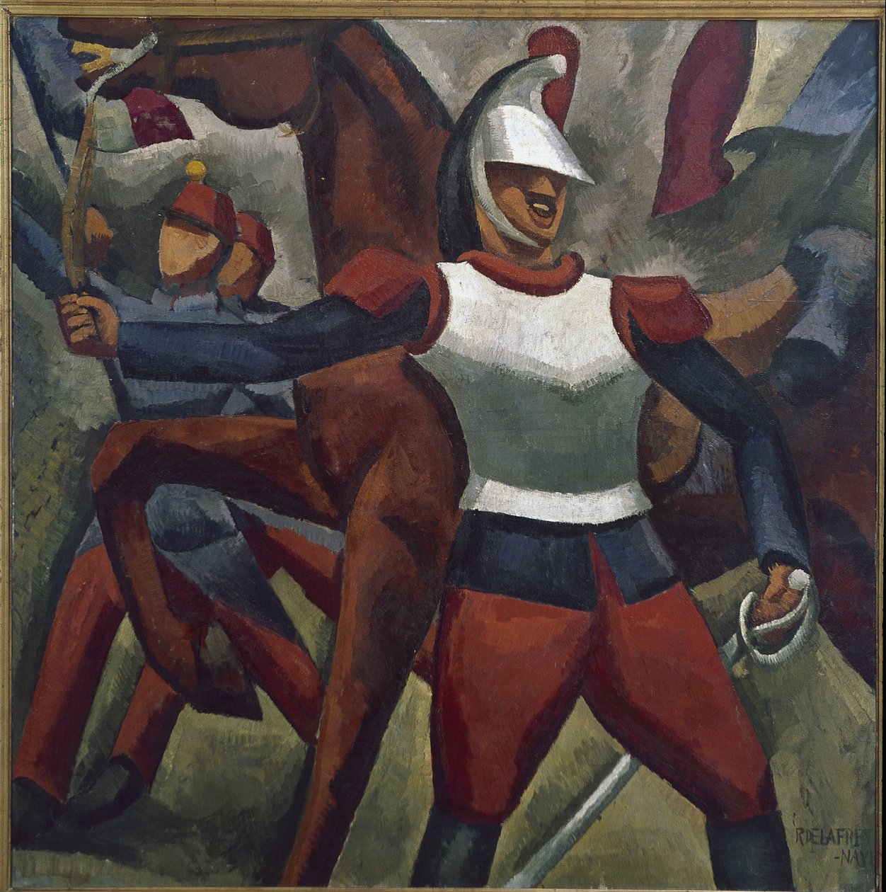 Cuirassier (olie på lærred af Roger de La Fresnaye
