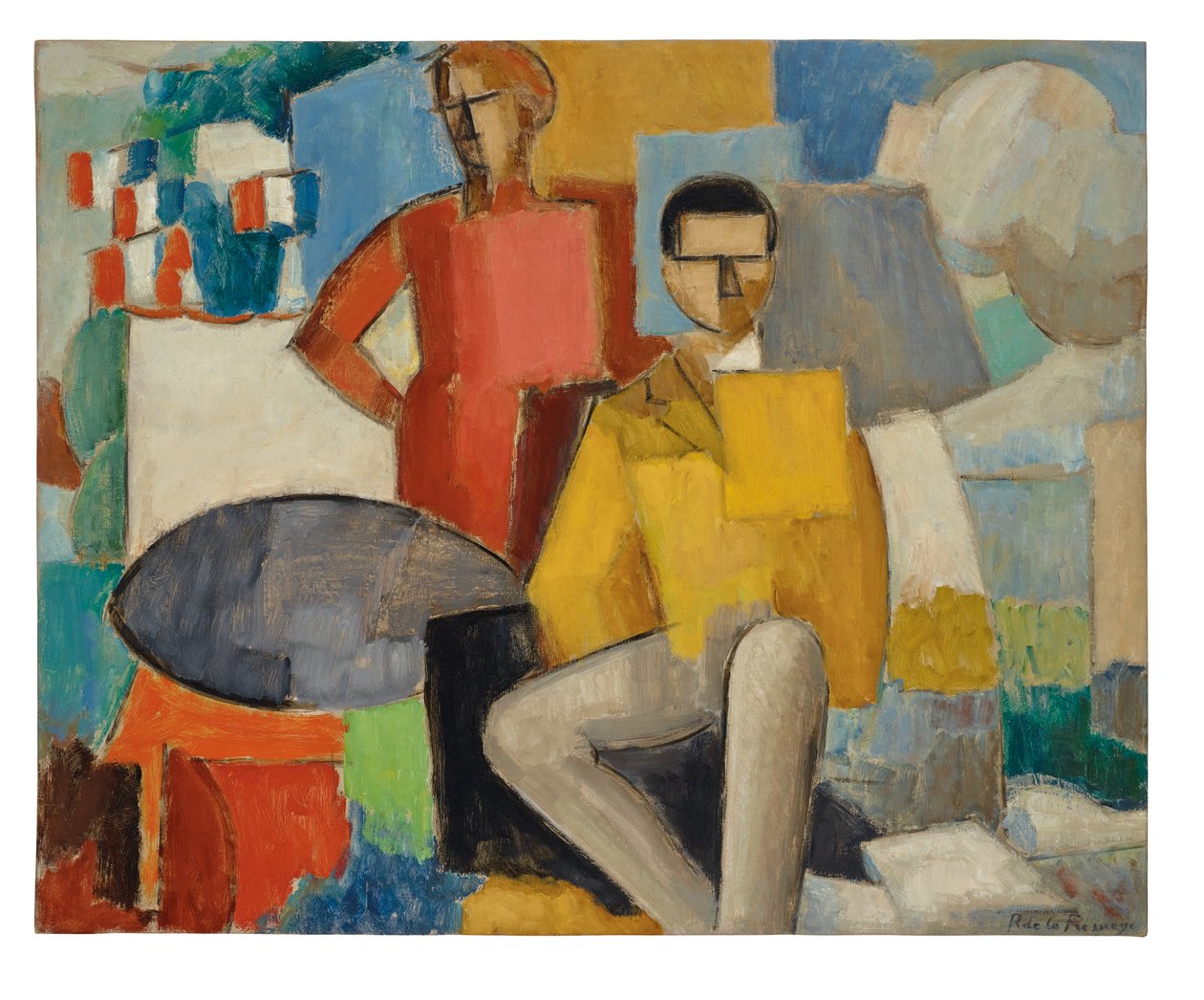 Den fjortende juli af Roger de La Fresnaye