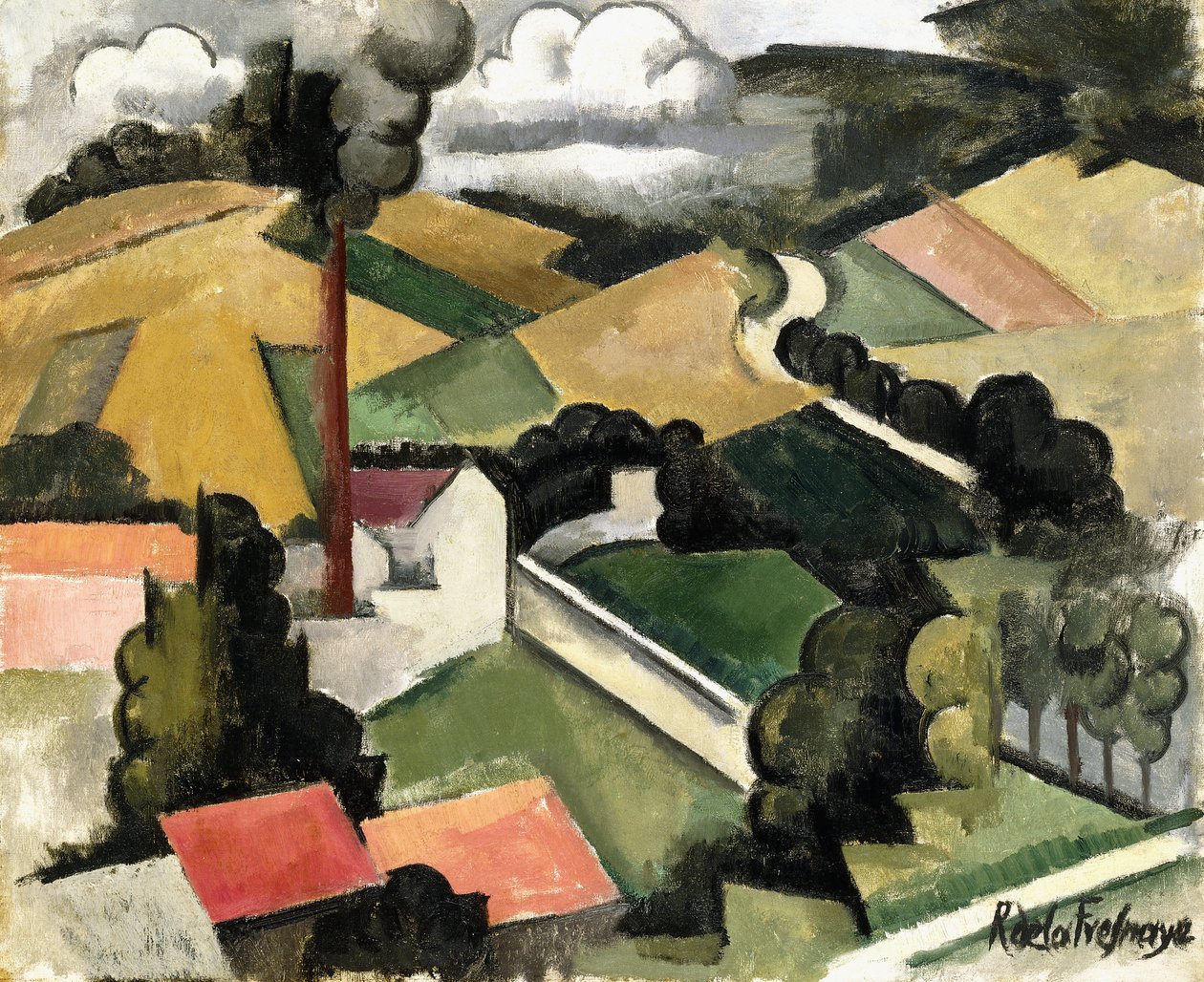 Pejsefabrikken af Roger de La Fresnaye