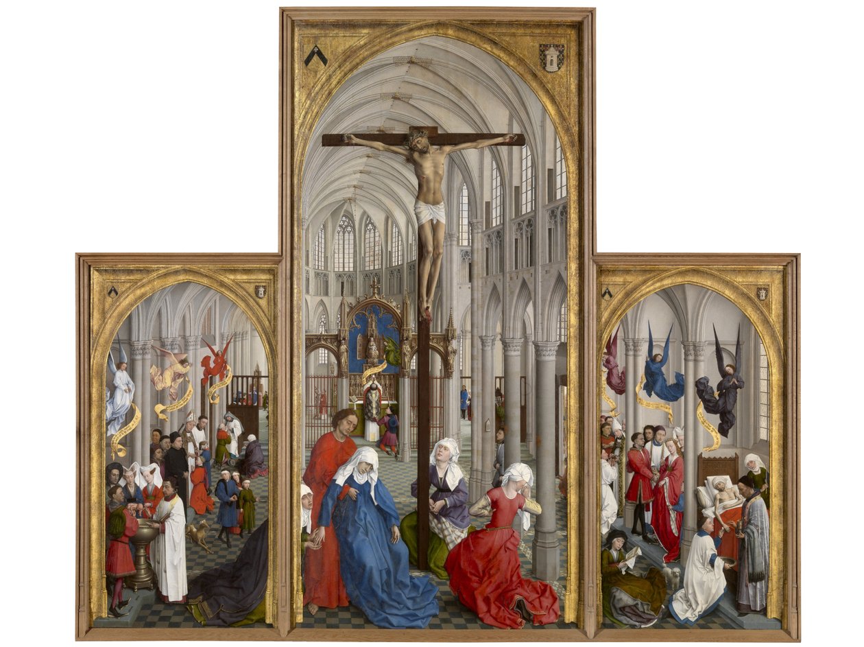 Seven Sacraments Altarpiece af Rogier van der Weyden