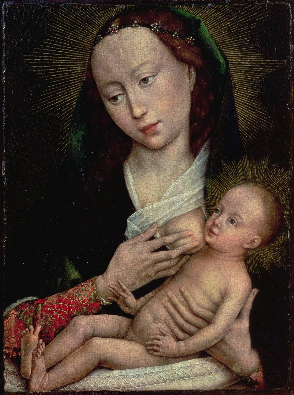Madonna og barn af Rogier van der Weyden