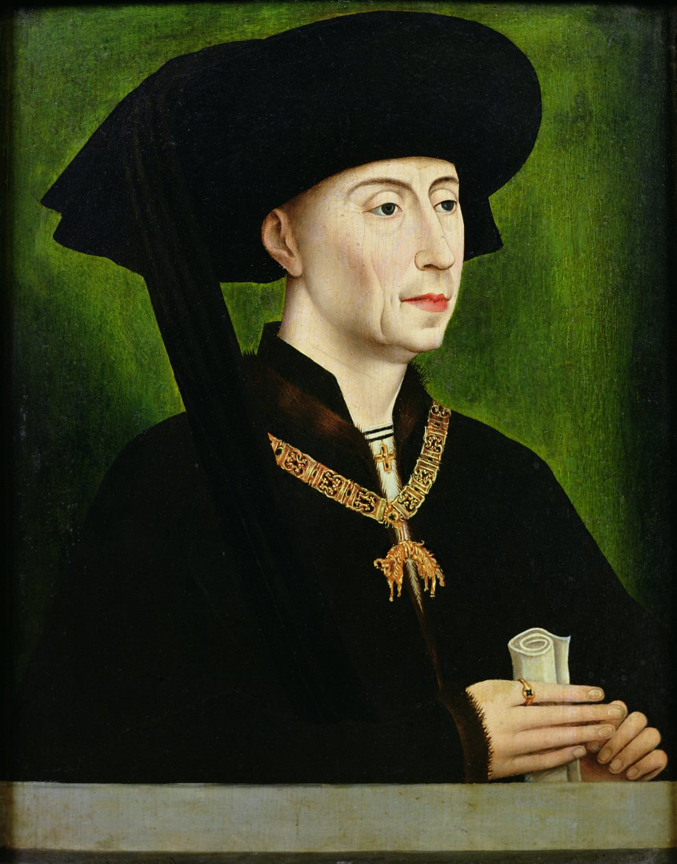 Portræt af Philippe le Bon (1396-1467) hertug af Bourgogne af Rogier van der Weyden