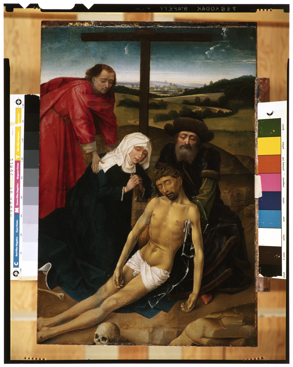 Kristi klagesang, ca. 1460-75 af Rogier van der Weyden