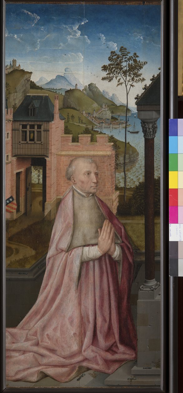 En hengiven i bøn, ca. 1435 (tempera og olie ombord) af Rogier van der (workshop of) Weyden