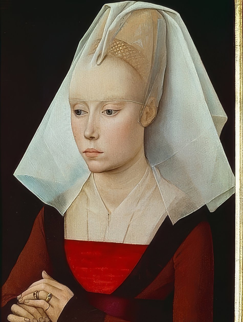 Portræt af en dame. Omkring 1460 af Rogier van der Weyden