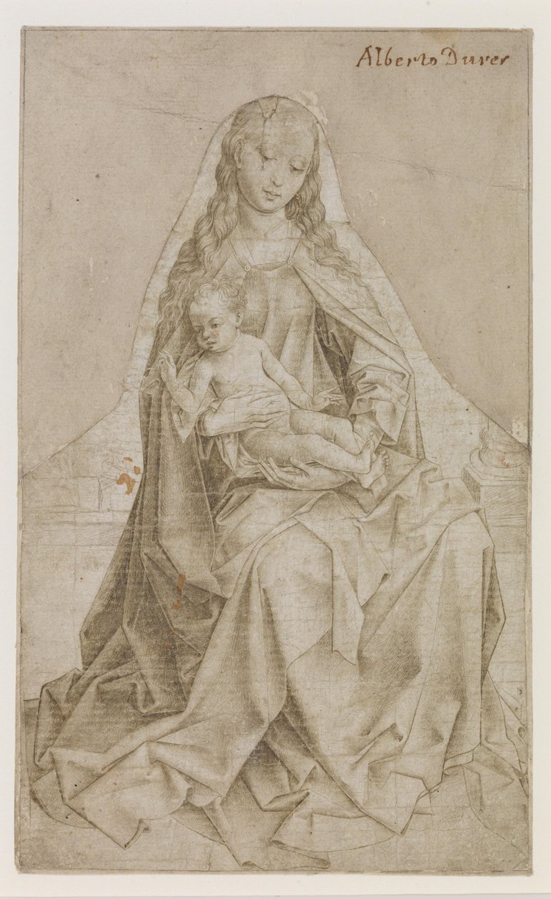 Madonna med Kristus-barnets velsignelse af Rogier van der Weyden