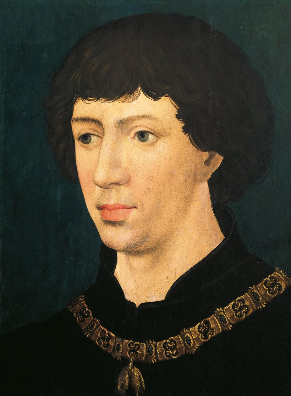 Portræt af Karl den Dristige, hertug af Burgund af Rogier van der Weyden