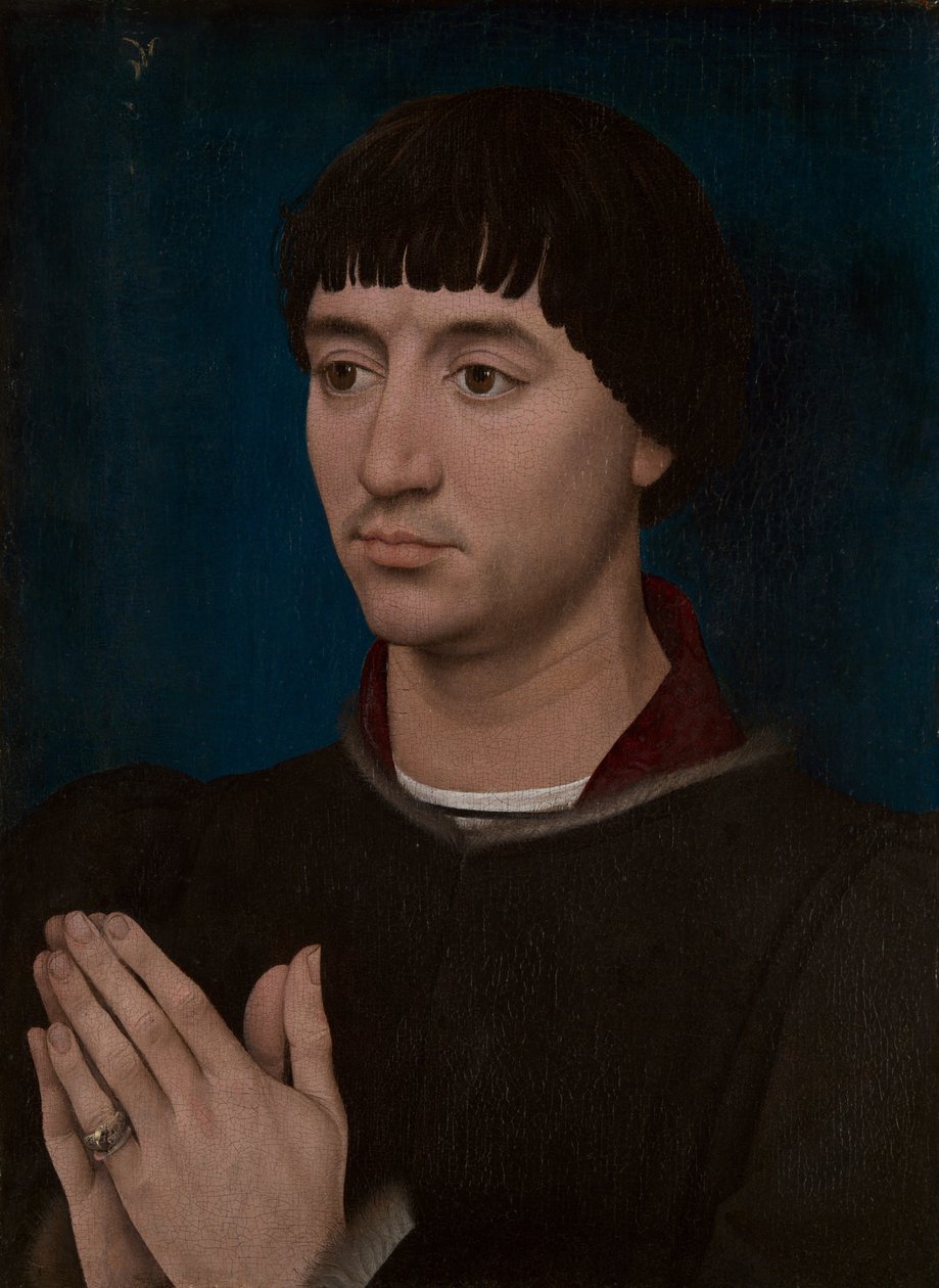 Portræt af Jean Gros (recto); Jean Gros