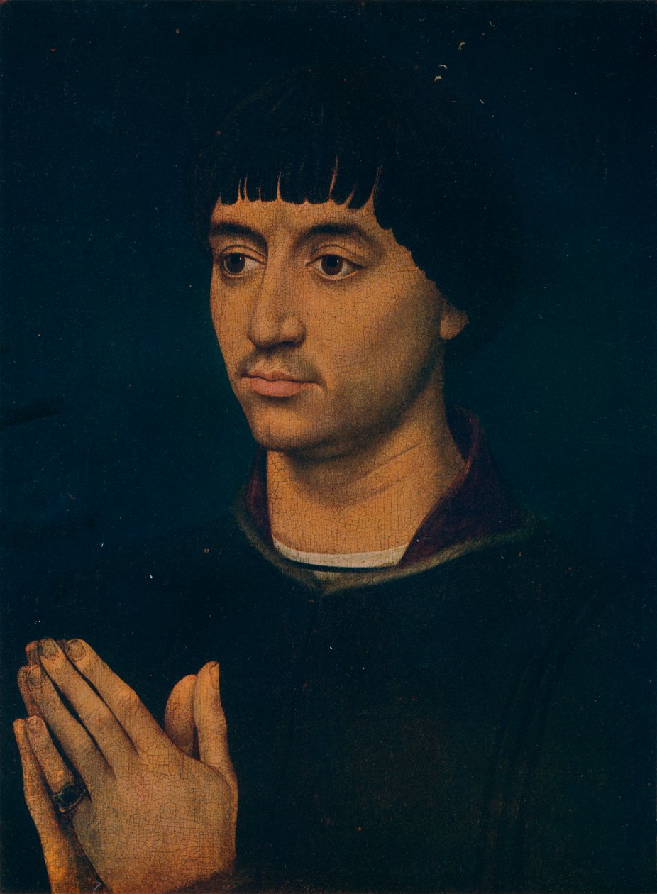 Portræt af Jean Gros, c1460 af Rogier van der Weyden