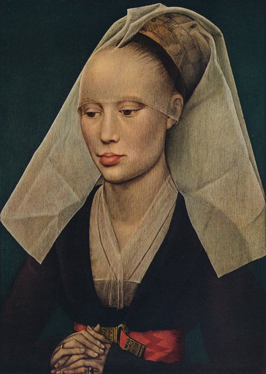 Portræt af en dame, c1460 af Rogier van der Weyden