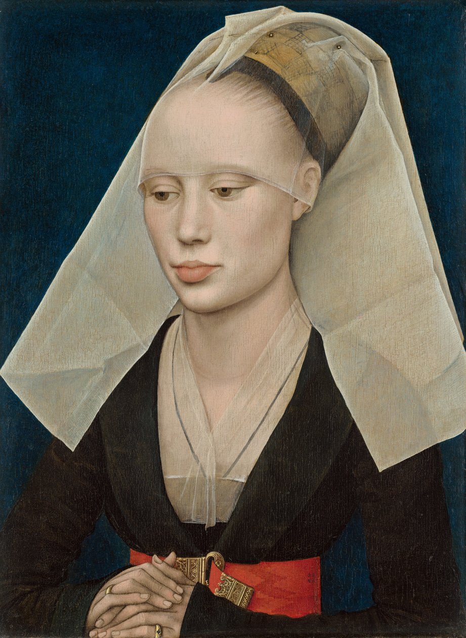 Portræt af en dame, ca. 1460. af Rogier van der Weyden