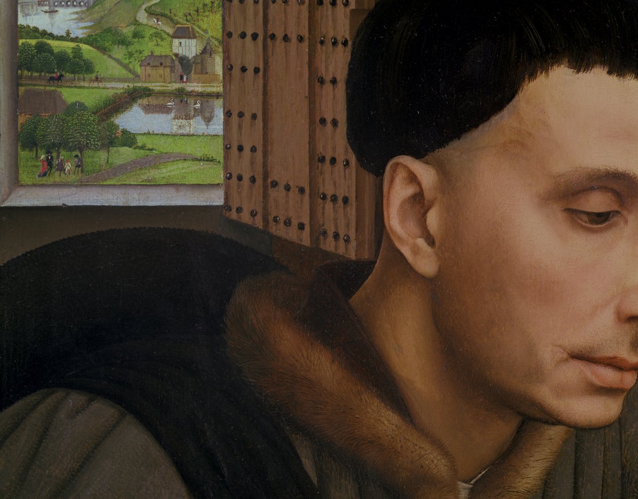 St. Ivo , detalje af vinduet og St. Ivo