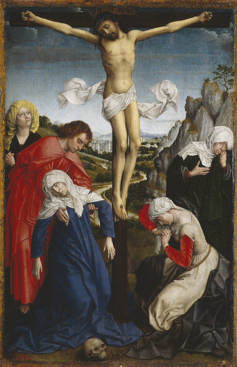 Korsfæstelsen, ca. 1510 af Rogier van der Weyden
