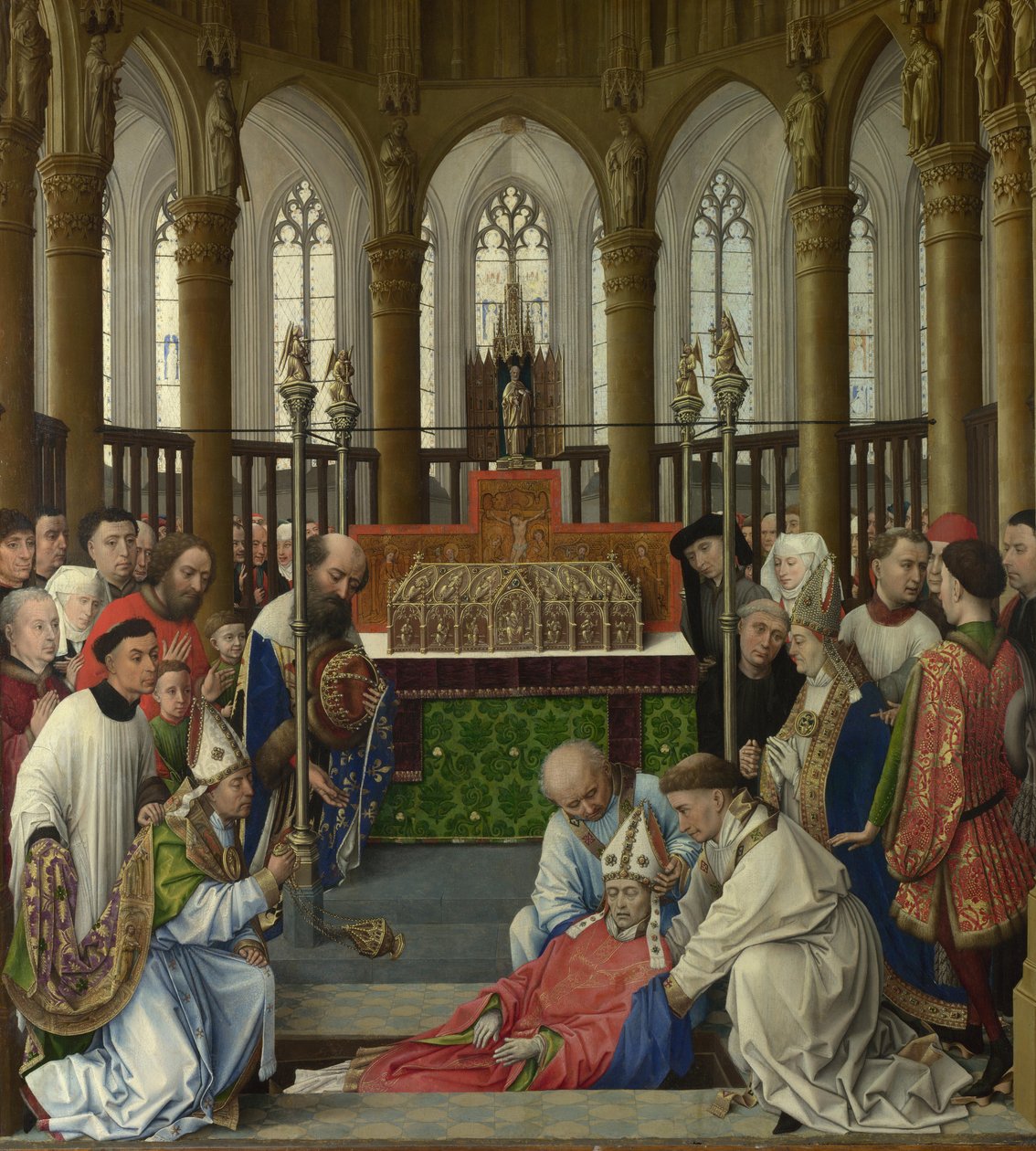Udgravningen af Sankt Hubert, 1430