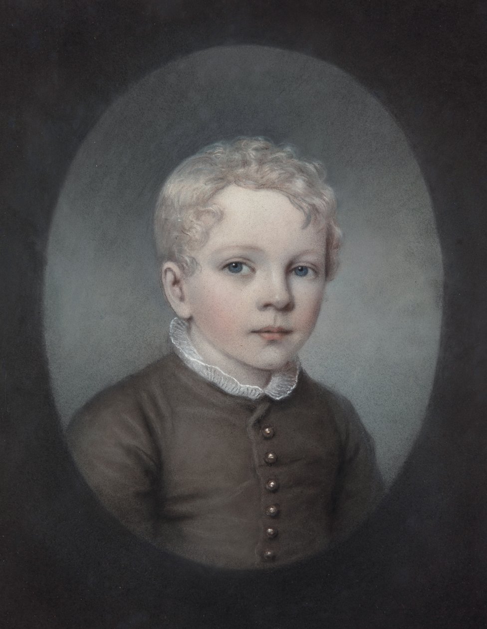 Edgeworth King i brunt jakkesæt af Rolinda Sharples or Ellen Sharples