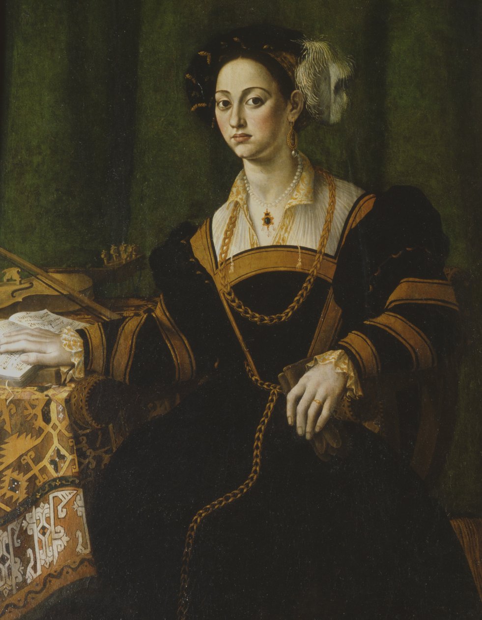 Portræt af en Gentlewoman af Romagna School