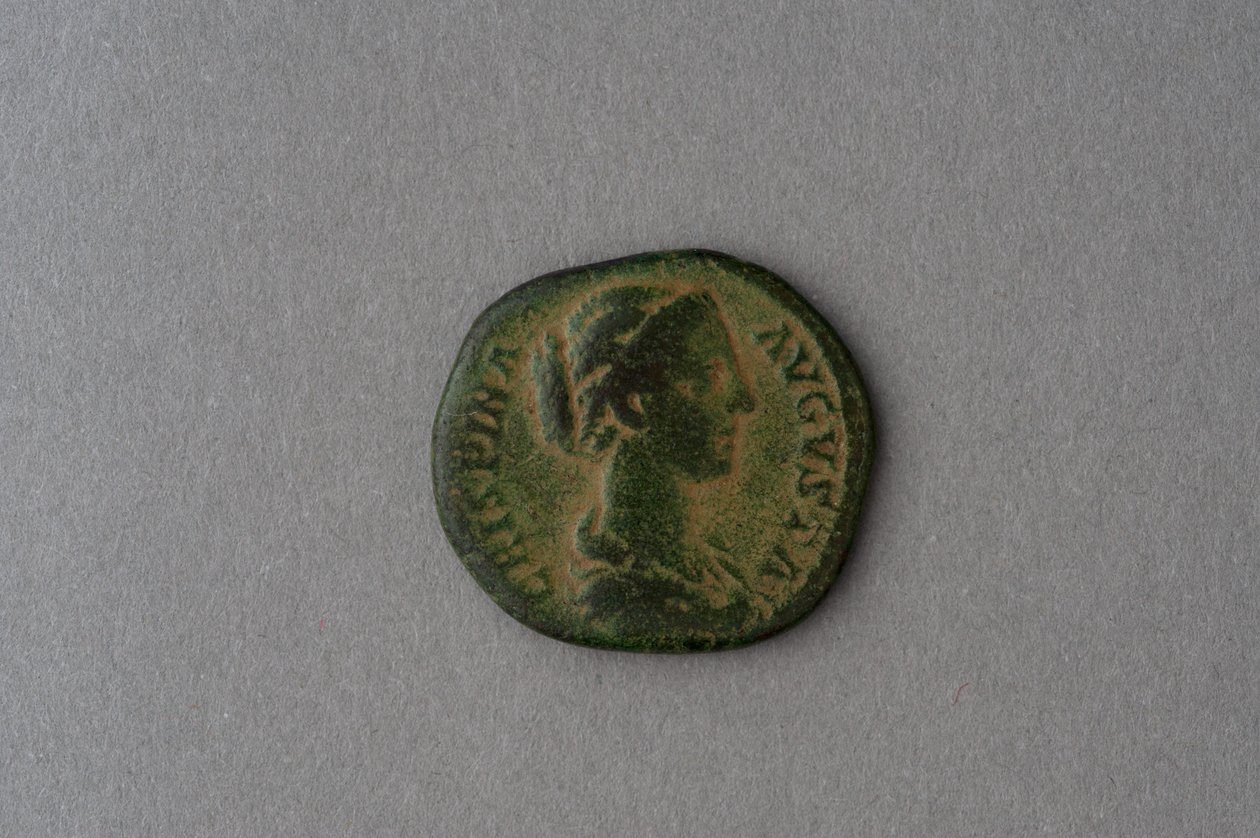 Som Crispinas mønt (bronze) af Roman