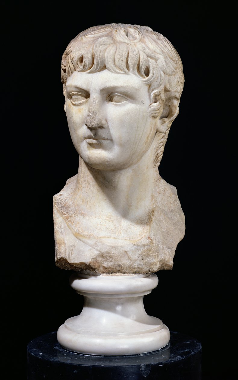Buste af Germanicus (16 f.Kr.-19 e.Kr.) af Roman