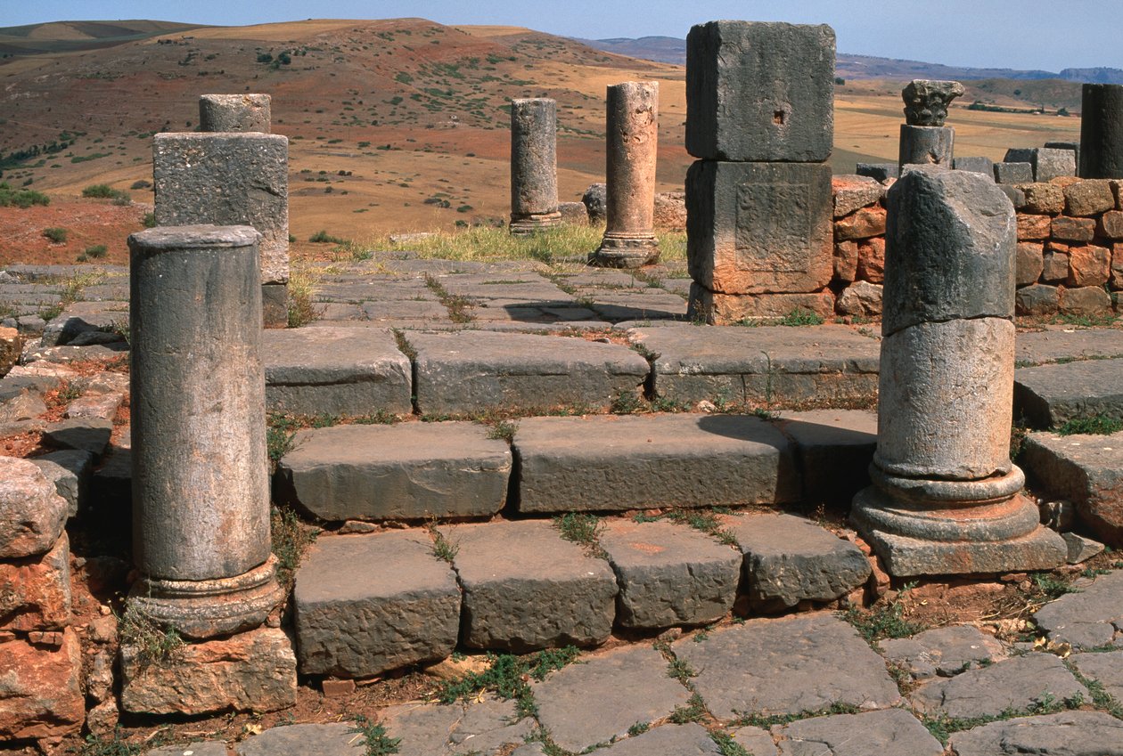 Indgangen til den kristne basilika af Roman